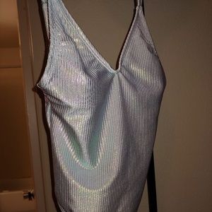Iridescent swimsuit